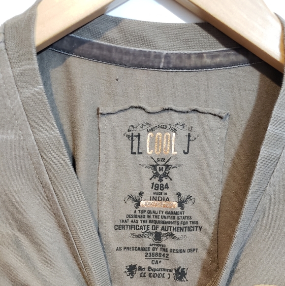 UNIQUE VINTAGE LL COOL J 1984 T SHIRT SIZE MEDIUM - Picture 2 of 4